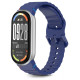 Tech-Protect Silicone Sport Strap for Xiaomi Smart Band 8 / 9 / 10 / NFC - Blue