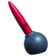 Viceversa inky patato peeler red 13532
