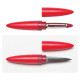 Viceversa inky patato peeler red 13532