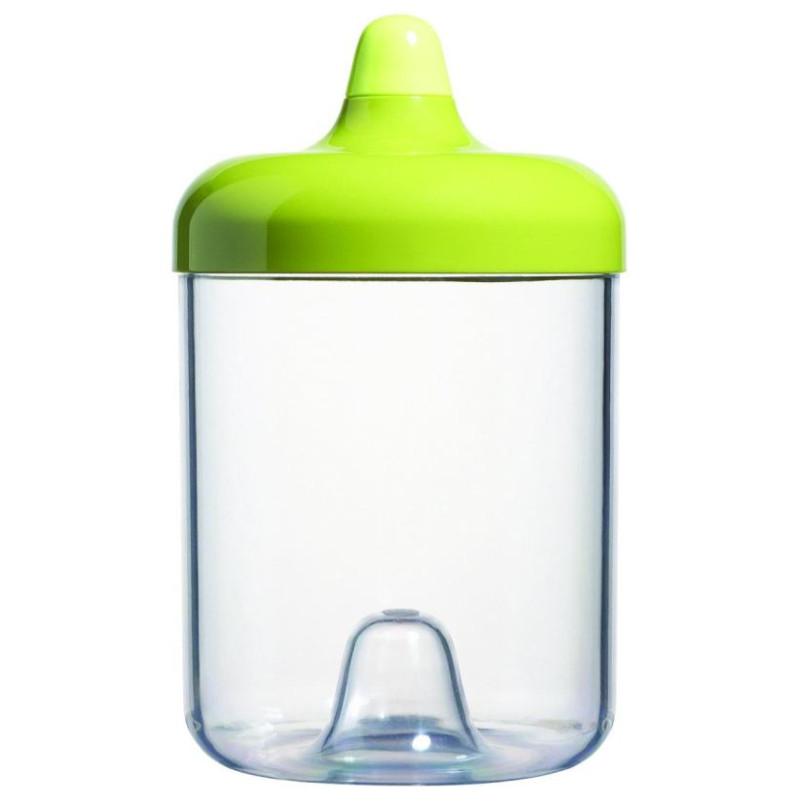 Viceversa round canister 1L green 11311