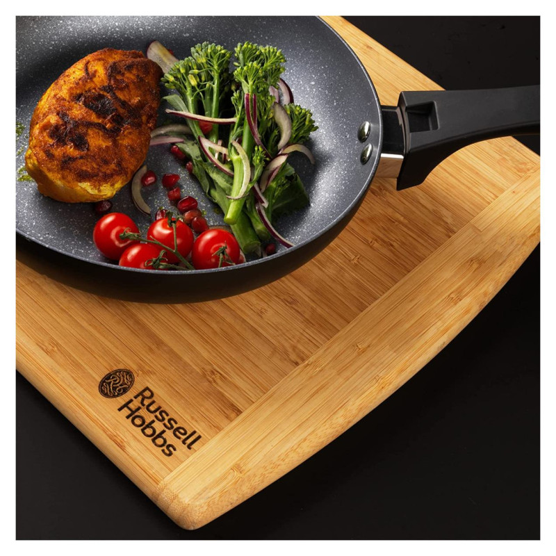 Russell Hobbs RH01840EU7 Stackable metallic marble pan set 4pcs