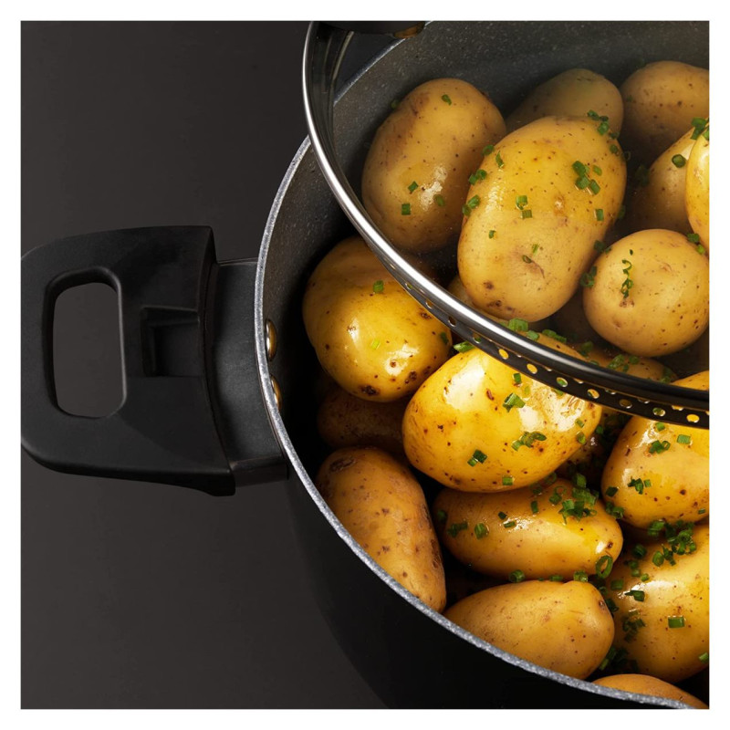 Russell Hobbs RH01840EU7 Stackable metallic marble pan set 4pcs