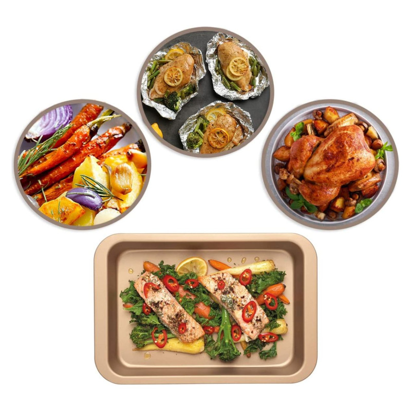 Russell Hobbs RH01689GEU7 Opulence 36cm roaster gold