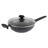 Russell Hobbs RH00488MOB 28CM MARBLE WOK - BLACK