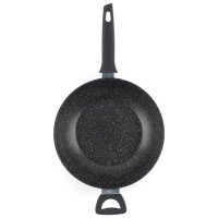 Russell Hobbs RH00488MOB 28CM MARBLE WOK - BLACK