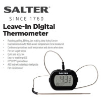 Salter 515 BKCR Leave-In Digital Thermometer