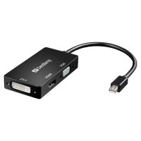 Sandberg 509-12 Adapter MiniDP>HDMI+DVI+VGA