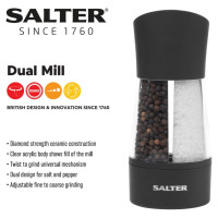Salter 7612 BKXRAUP Dual Mechanical Mill