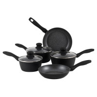 Russell Hobbs RH02814EU7 Metallic Marble 5pcs pan set