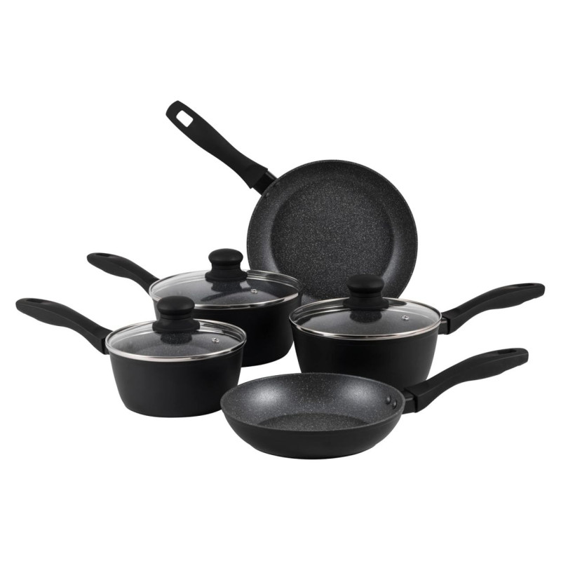 Russell Hobbs RH02814EU7 Metallic Marble 5pcs pan set