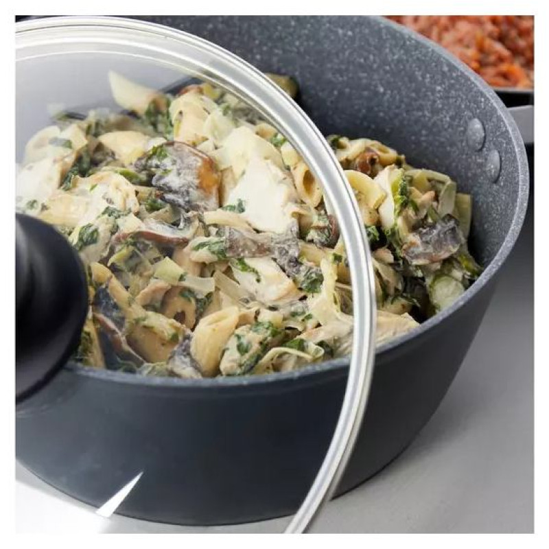Russell Hobbs RH02814EU7 Metallic Marble 5pcs pan set