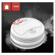 Spring Smart WiFi Photoelectric Smoke Detektor, White