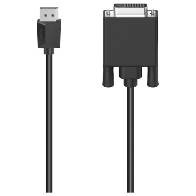 Hama 00200713 DP - DVI 4K, 1,5m, Black