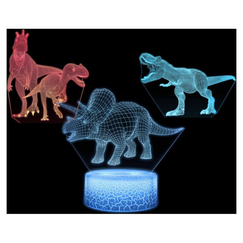 Manta SNL117RGB LED lamp Light decoration Dinosaurs RGB 3D