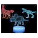 Manta SNL117RGB LED lamp Light decoration Dinosaurs RGB 3D
