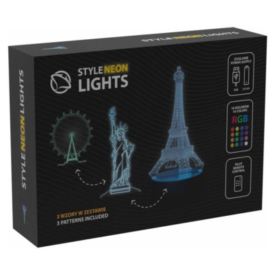 Manta SNL125RGB LED lamp Light decoration Buildings RGB 3D