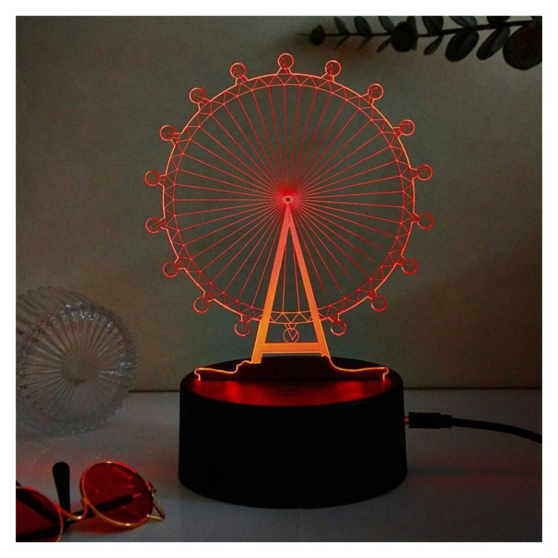 Manta SNL125RGB LED lamp Light decoration Buildings RGB 3D