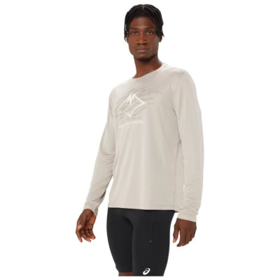 Asics Fujitrail Logo LS Top M 2011C987-250 T-shirt (S)