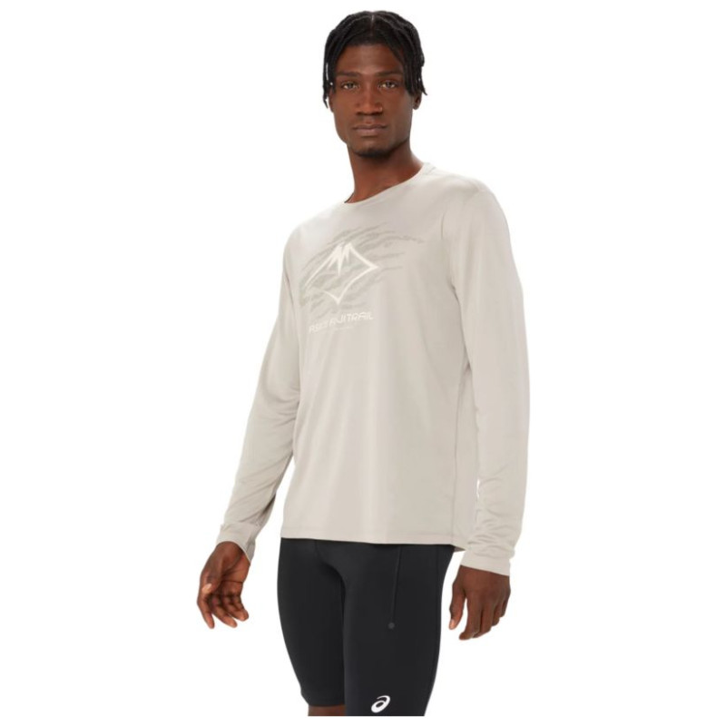Asics Fujitrail Logo LS Top M 2011C987-250 T-shirt (S)