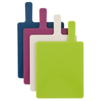 Salter BW047683EU7 Multicoloured 4-Piece Chopping Board Set