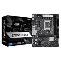 Asrock Mainboard|ASROCK|Intel B760 Express|LGA1700|Micro-ATX|Memory DDR5|Memory slots 2|2xPCI-Express 3.0 1x|1xPCI-Express 4.0 16x|3xM.2|2xHDMI|2xUSB 2.0|4xUSB 3.2|1xRJ45|3xAudio port|B760M-H2/M.2