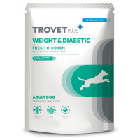 Trovet Plus Dog Pouch Weight & Diabetic 300 g