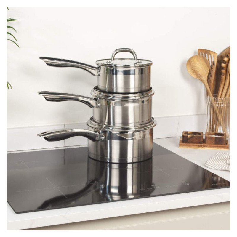 Salter BW06734EU7 Timeless Collection 3-Piece Pan Set