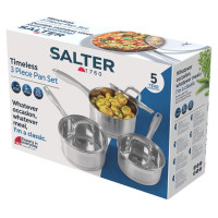 Salter BW06734EU7 Timeless Collection 3-Piece Pan Set