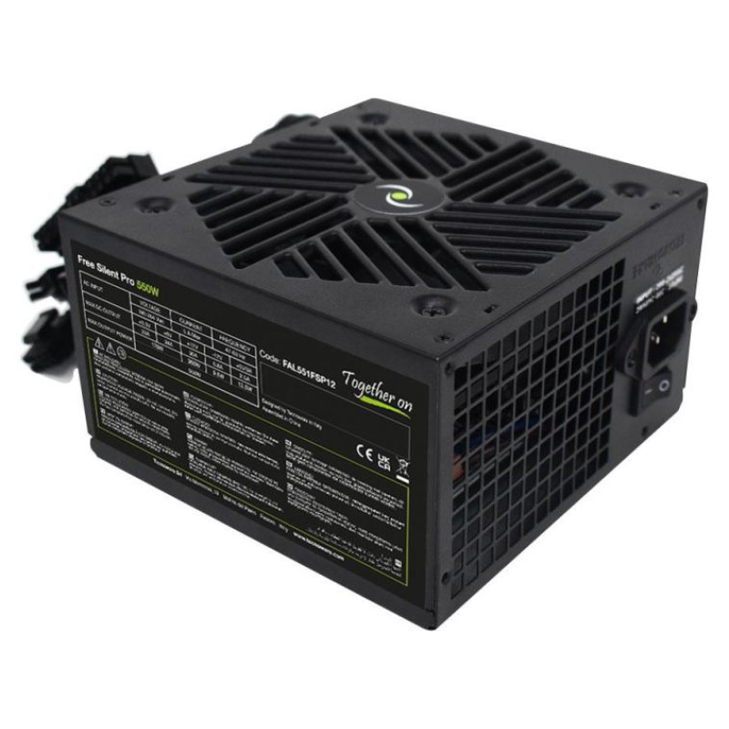 Tecnoware Power Supply|TECNOWARE|FAL551FSP12|ATX 2.01|550 Watts|FAL551FSP12
