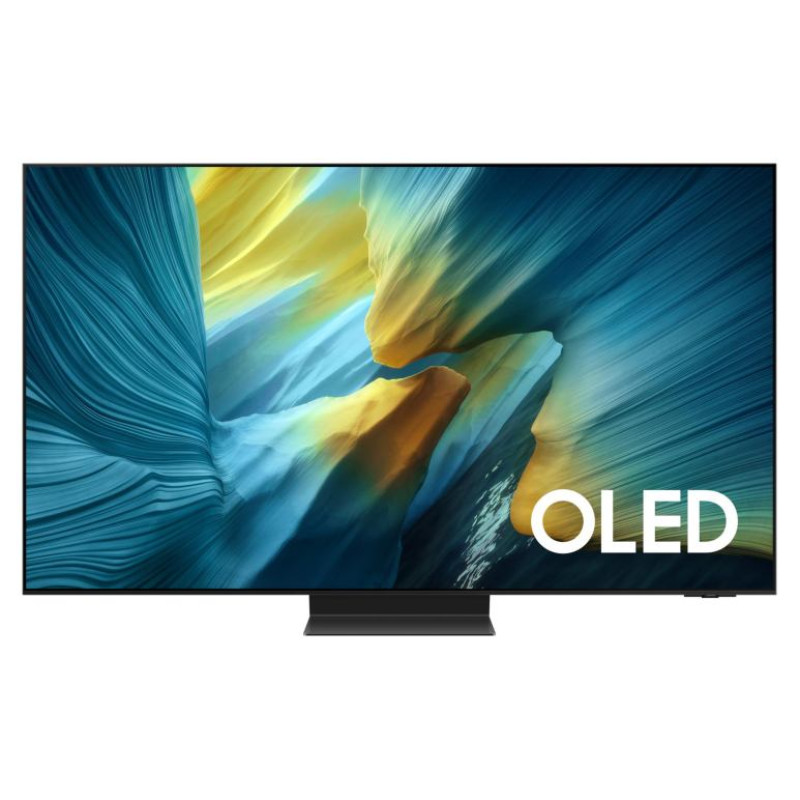 Samsung TV Set|SAMSUNG|55"|OLED/4K/Smart|3840x2160|Wireless LAN|Bluetooth|Tizen|Black|QE55S95FATXXH