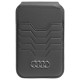 Audi Leather Wallet Card MagSafe magnetic with stand - black