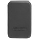 Audi Leather Wallet Card MagSafe magnetic with stand - black