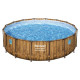 Bestway 56725 Power Steel Swim Vista Series Pool Set