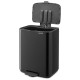 Brabantia atkritumu tvertne ar pedāli, 12L, Matt Black - 238000