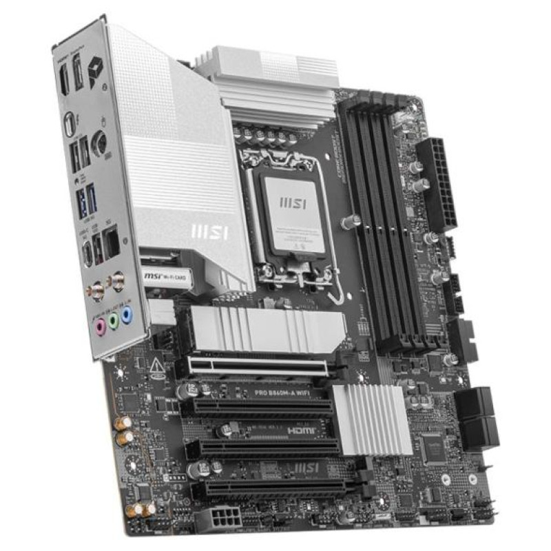 MSI Mainboard|MSI|Intel B860 Express|LGA1851|Micro-ATX|Memory DDR5|Memory slots 4|PROB860M-AWIFI