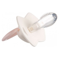 Canpol Babies Mānekļi "ROYAL BABY" silikona simetriskās formas 0-6 mēn., Canpol 22/650 pink (2 gab.)