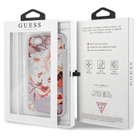 Guess GUHCI8PCUTRFL02 iPhone 7/8/SE 2020 / SE 2022 lilac/lilac N°2 Flower Collection Shiny
