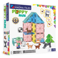 Magna-Tiles Magnētiskais konstruktors Kucēnu parks, 27 gab.