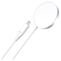 Choetech Magnetic Wireless Charger CHOETECH, 15W, iPhone 14, white