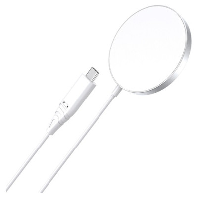 Choetech Magnetic Wireless Charger CHOETECH, 15W, iPhone 14, white