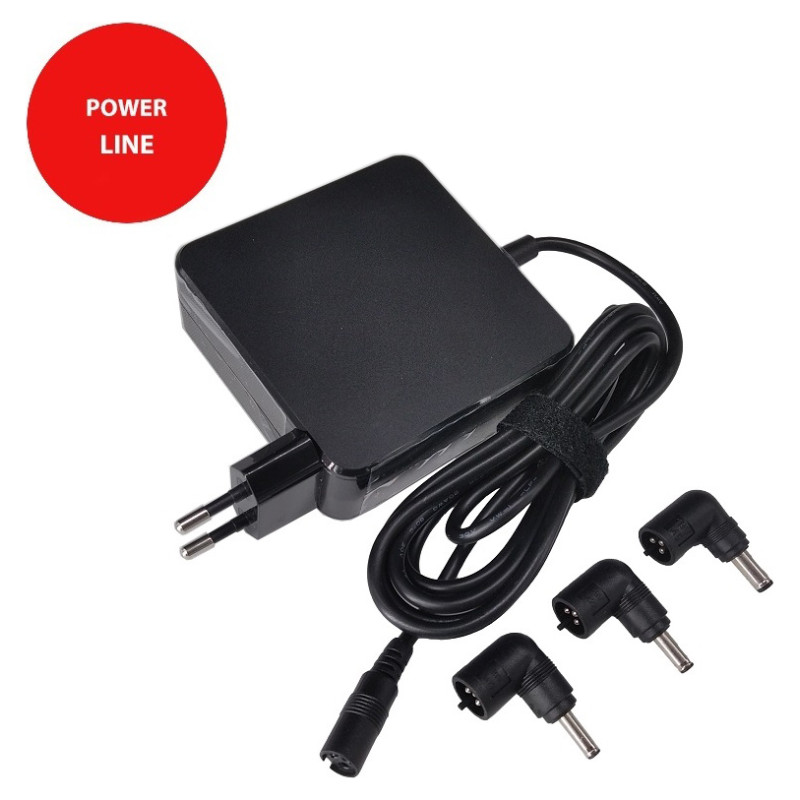 Extradigital Laptop Power Adapter ASUS 90W: 15-20V, 6A,  with 3 adapters