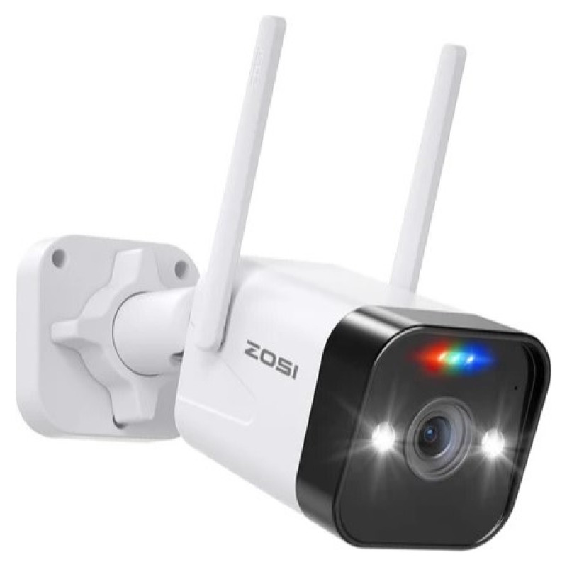 Hismart Smart Outdoor Camera, 4MP, Wi-Fi
