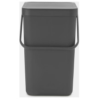 Brabantia atkritumu tvertne Sort & Go, 25 l, Grey - 129940