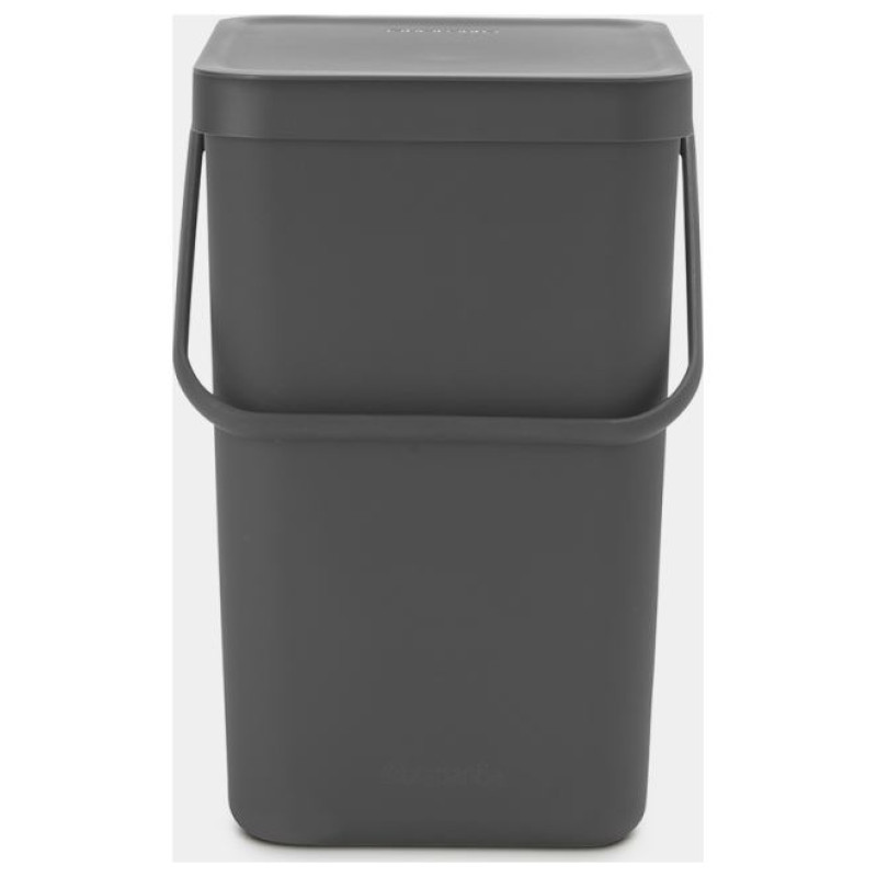 Brabantia atkritumu tvertne Sort & Go, 25 l, Grey - 129940