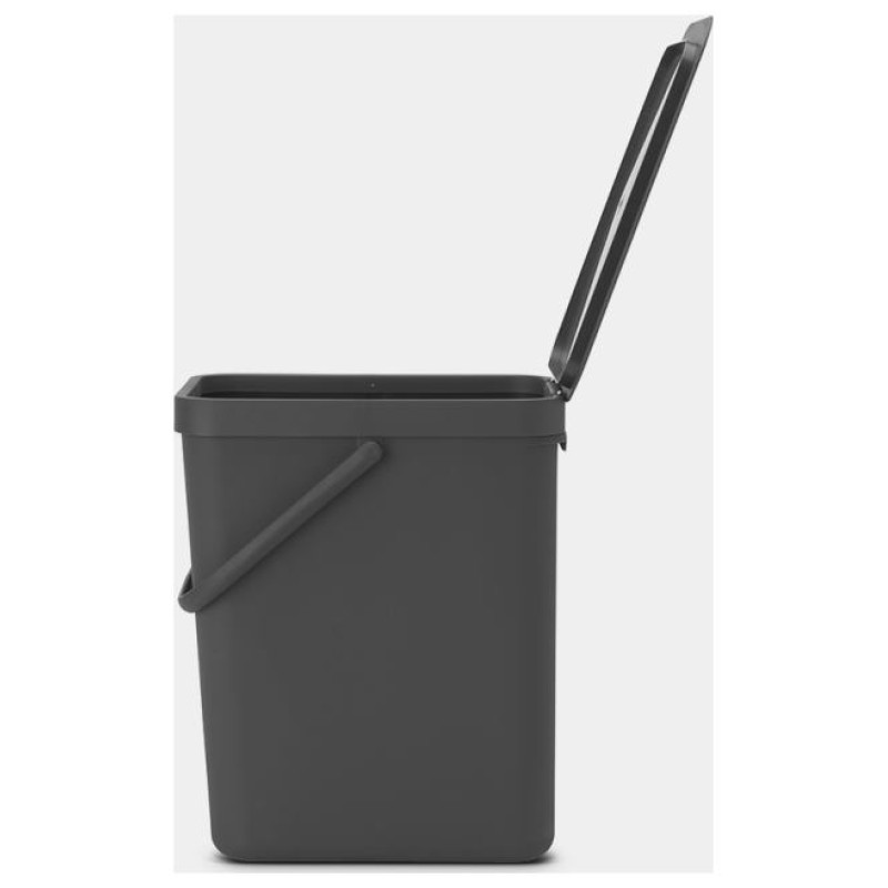 Brabantia atkritumu tvertne Sort & Go, 25 l, Grey - 129940
