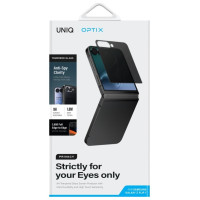 Uniq Optix Privacy tempered glass for Samsung Galaxy Z Flip 7