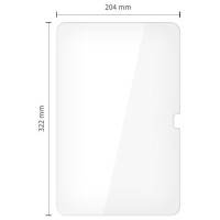 Tech-Protect Glass Fit+ 2-pack tempered glass for Samsung Galaxy TAB S8 ULTRA / S9 ULTRA / S10 ULTRA / S11 ULTRA 14.6 - transparent