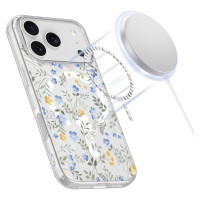 Tech-Protect FlexAir MagSafe Case for iPhone 17 Pro Max - Daisies with Leaves