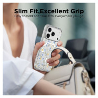 Tech-Protect FlexAir MagSafe Case for iPhone 17 Pro Max - Daisies with Leaves