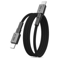 Tech-Protect Ultraboost DNA MagTwist USB-C PD Cable 100W / 5A 200 cm - Gray